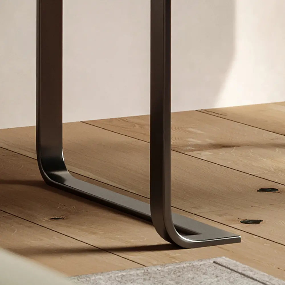 Aella Contemporary Bedside Table Solid Wood