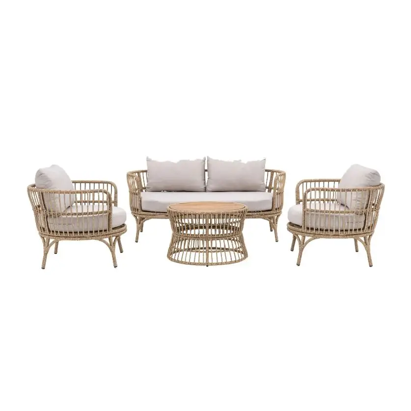 Agadir Outdoor Suite and Table - outdoor suite