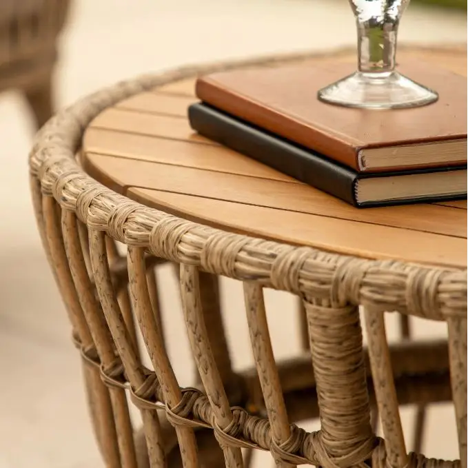 Agadir Outdoor Suite and Table - outdoor suite