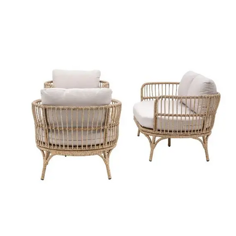 Agadir Outdoor Suite and Table - outdoor suite