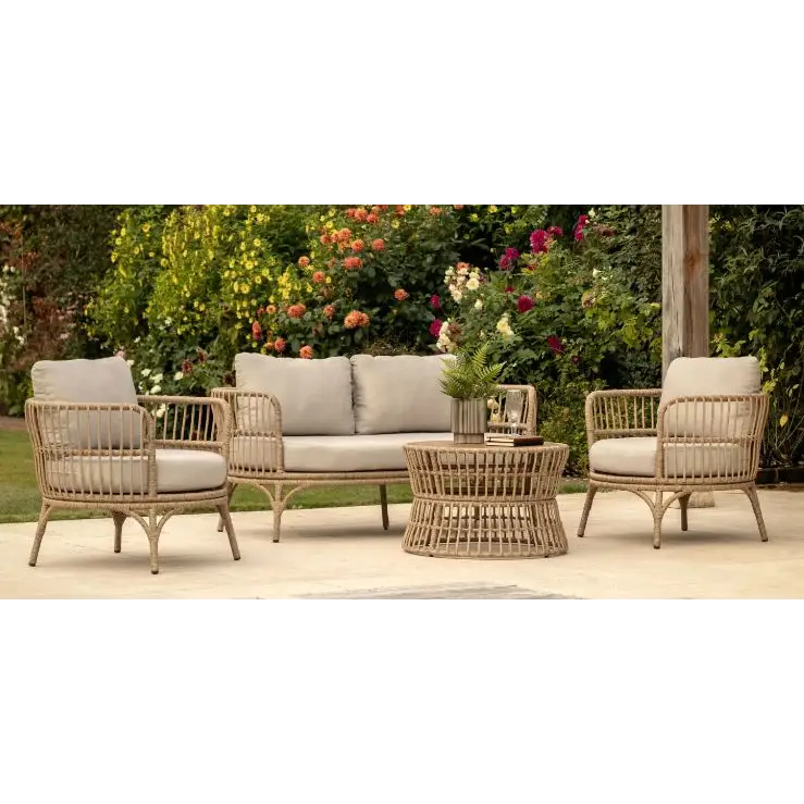 Agadir Outdoor Suite and Table - outdoor suite