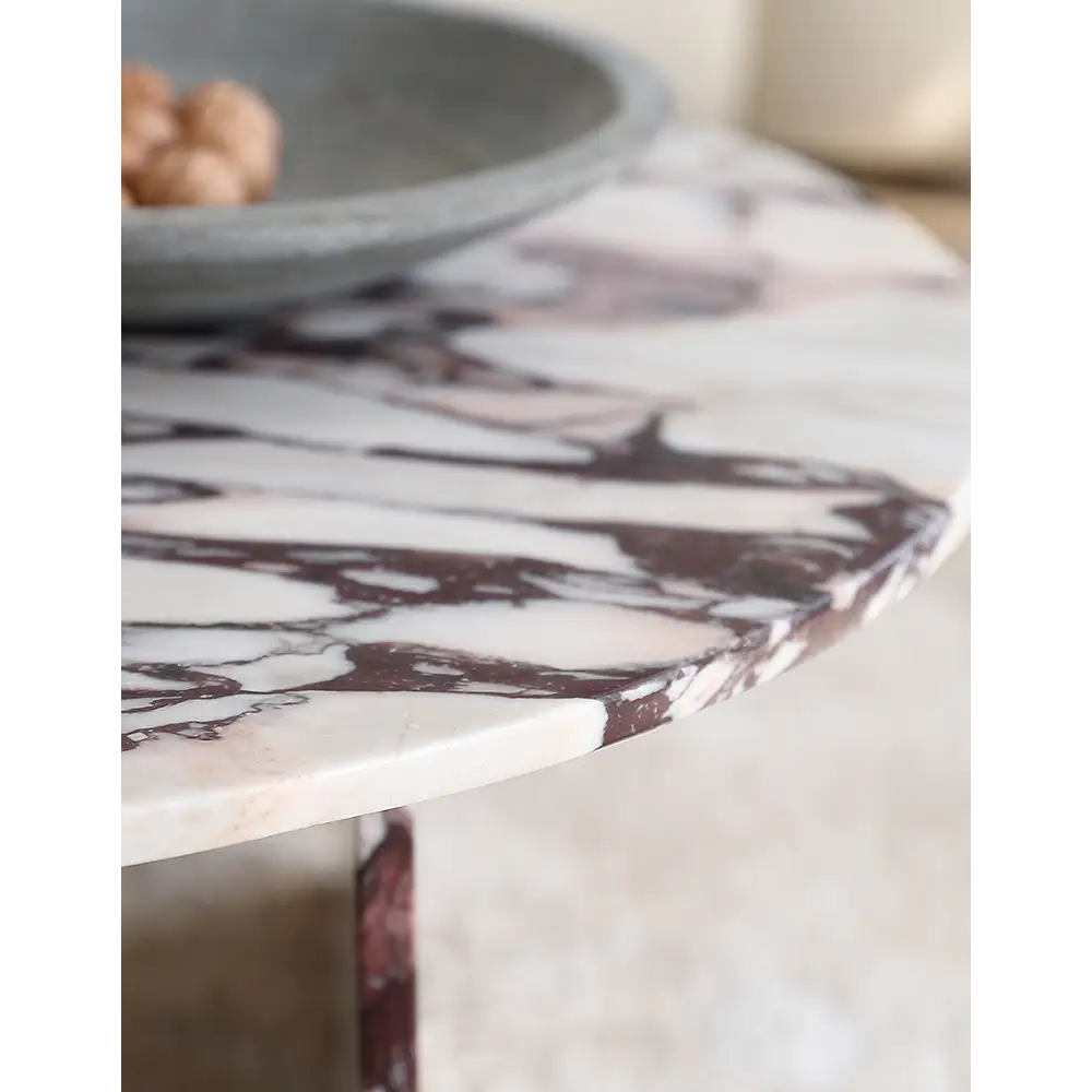 Aiko Coffee Table Round Marble
