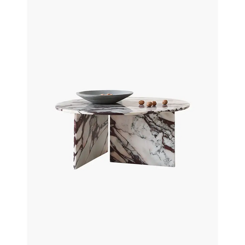 Aiko Coffee Table Round Marble