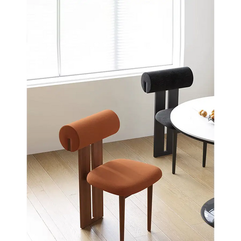 Airelle Dining Chair Black Brown