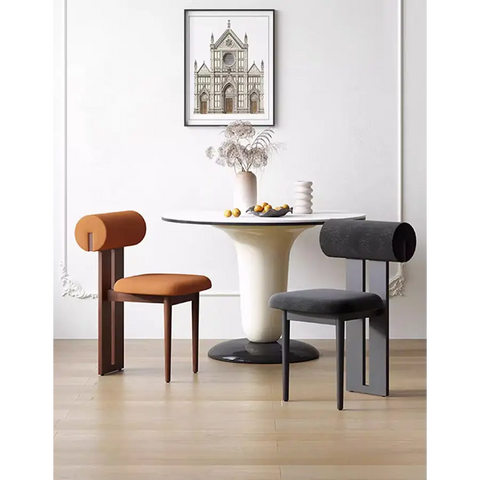 Airelle Dining Chair Black Brown