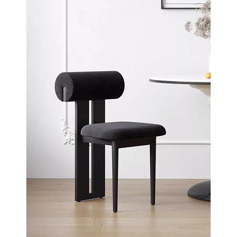 Airelle Dining Chair Black Brown