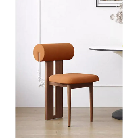 Airelle Dining Chair Black Brown
