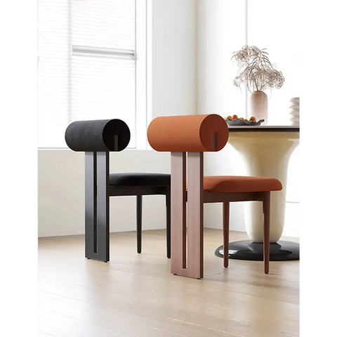 Airelle Dining Chair Black Brown