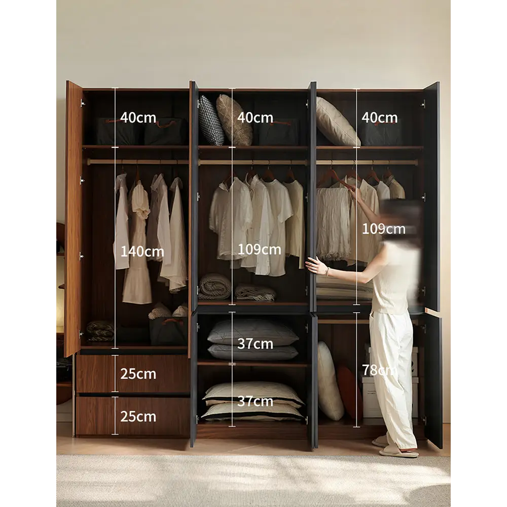 Aisha Wardrobe 2 Door Wardrobe 4 Door Wardrobe More Sizes