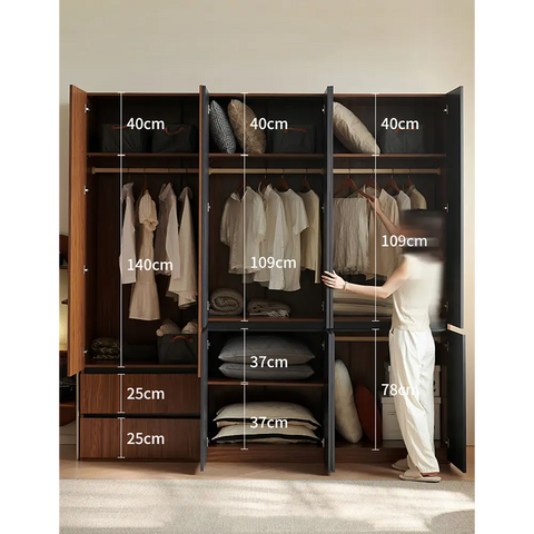 Aisha Wardrobe 2 Door Wardrobe 4 Door Wardrobe More Sizes