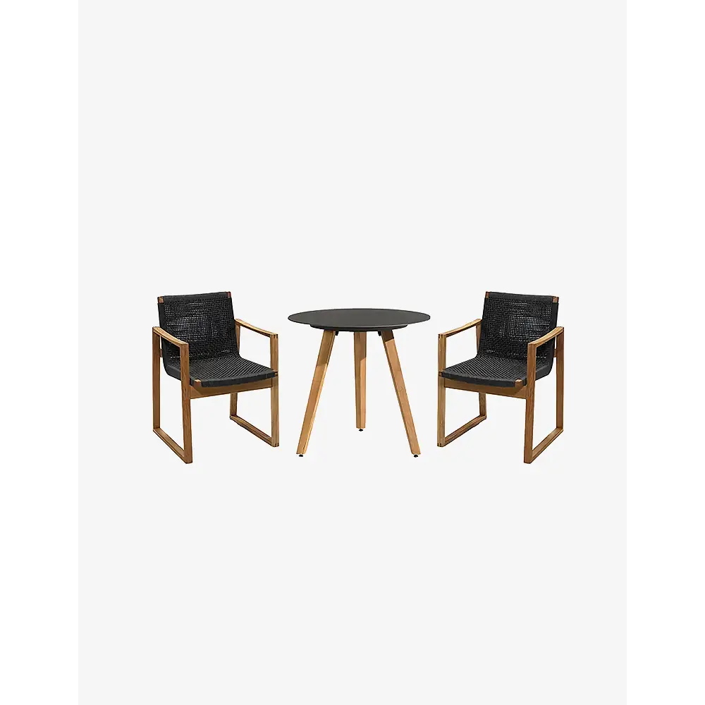 Aisulu Outdoor Dining Set 2 or 6 Seater - outdoor table and chairs