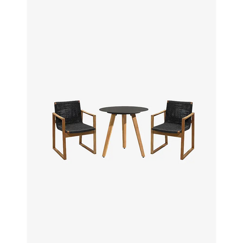 Aisulu Outdoor Dining Set 2 or 6 Seater - outdoor table and chairs