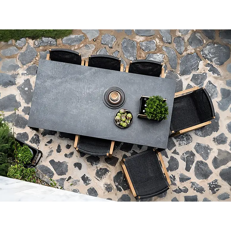 Aisulu Outdoor Dining Set 2 or 6 Seater - outdoor table and chairs