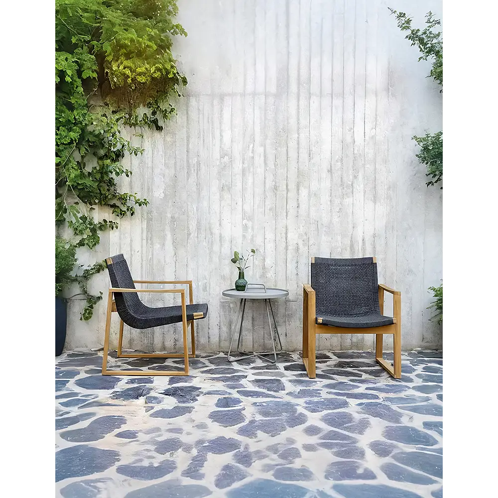 Aisulu Outdoor Dining Set 2 or 6 Seater - outdoor table and chairs