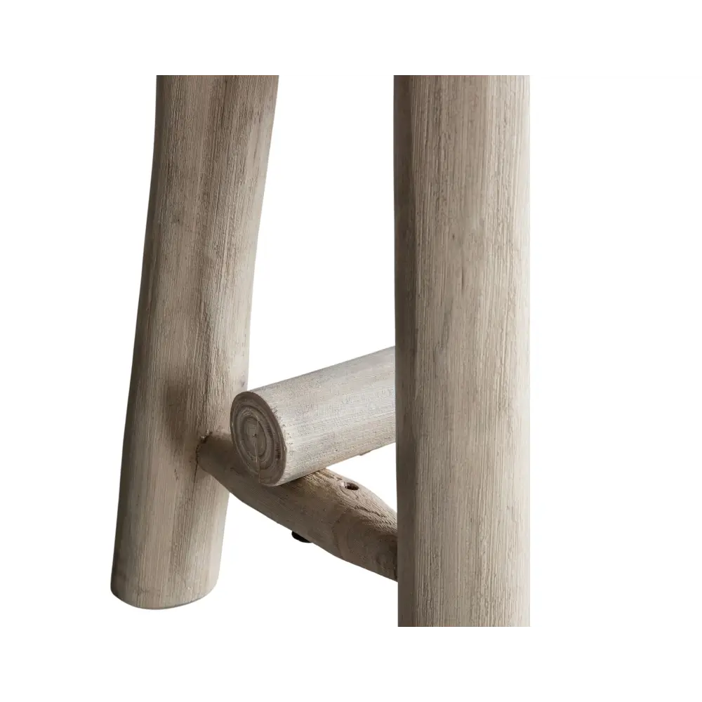 Alberta Wood Large Bench - bench stool