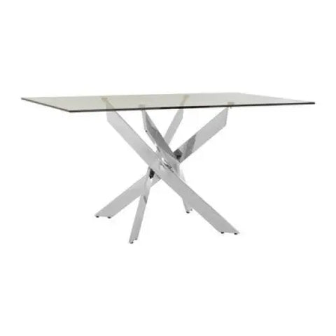 Allure Rectangular Intersected Base Dining Table