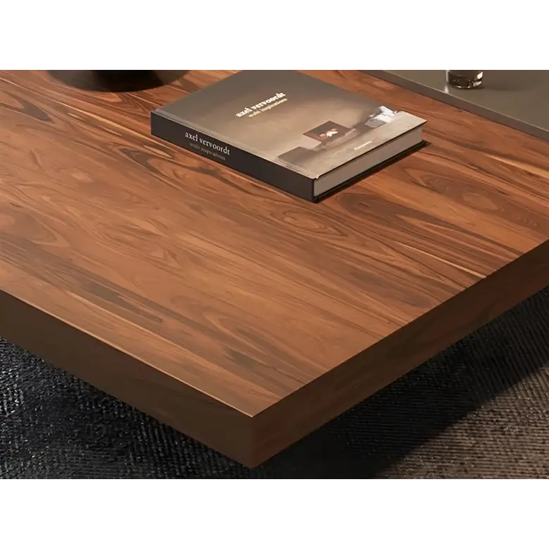 Alma Square Coffee Table Solid Wood