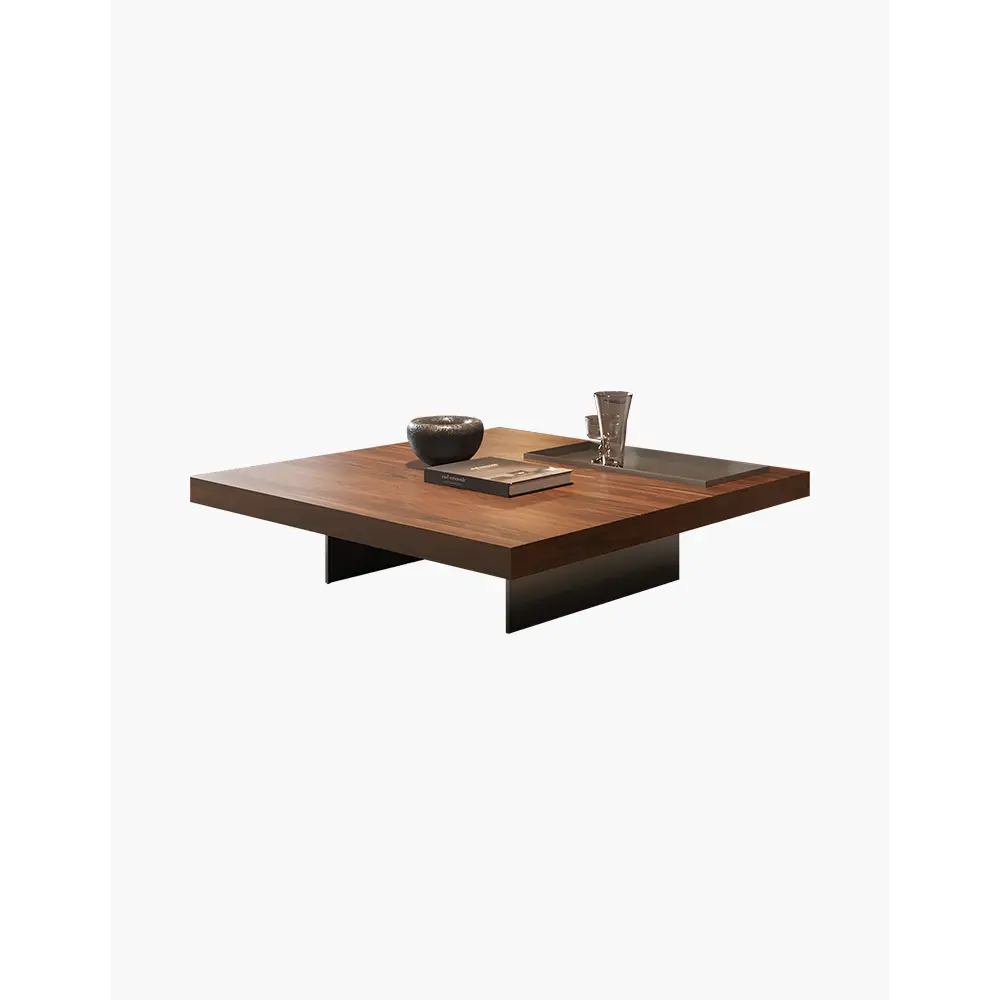 Alma Square Coffee Table Solid Wood