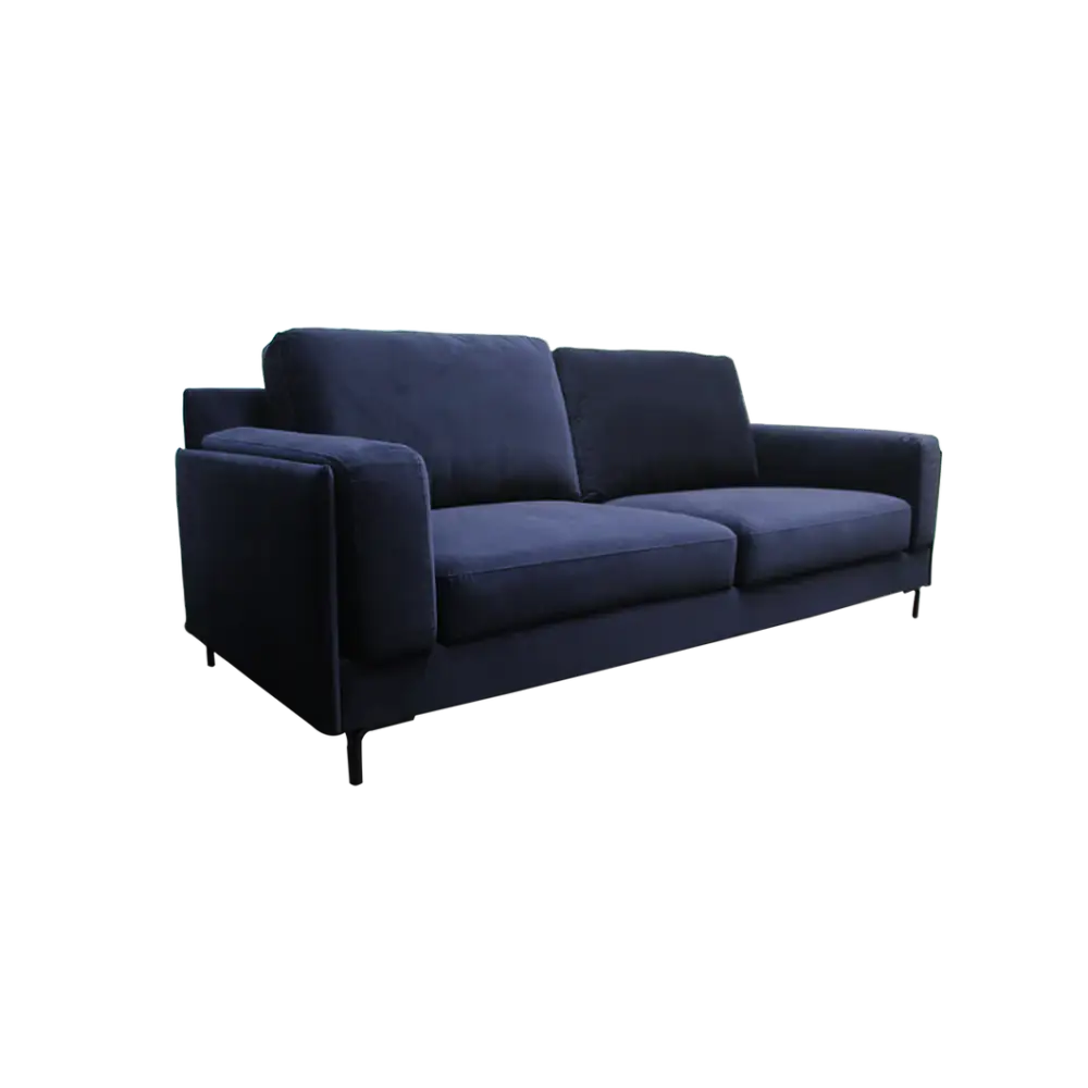 Almera 2 Seater Sofa - Dark Blue - 3-Seater - Dark Blue - Sofa
