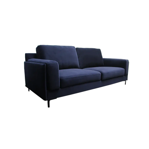 Almera 2 Seater Sofa - Dark Blue - 3-Seater - Dark Blue - Sofa