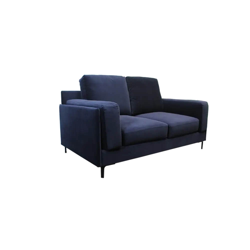 Almera 2 Seater Sofa - Dark Blue - 2 Seater - Dark Grey - Sofa