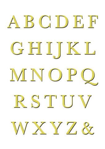 Cut Out Safari Alphabet - Vintage Archive Poster Prints