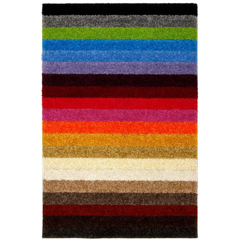 Alya Striped Multicolour Rugs | 117M - 66X100 cm - Rugs
