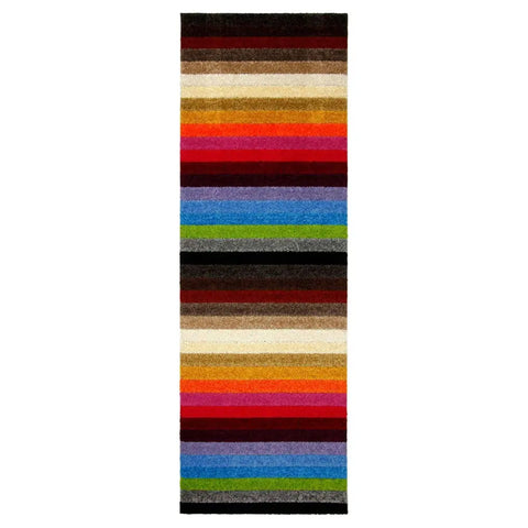Alya Striped Multicolour Rugs | 117M - 66X200 cm - Rugs
