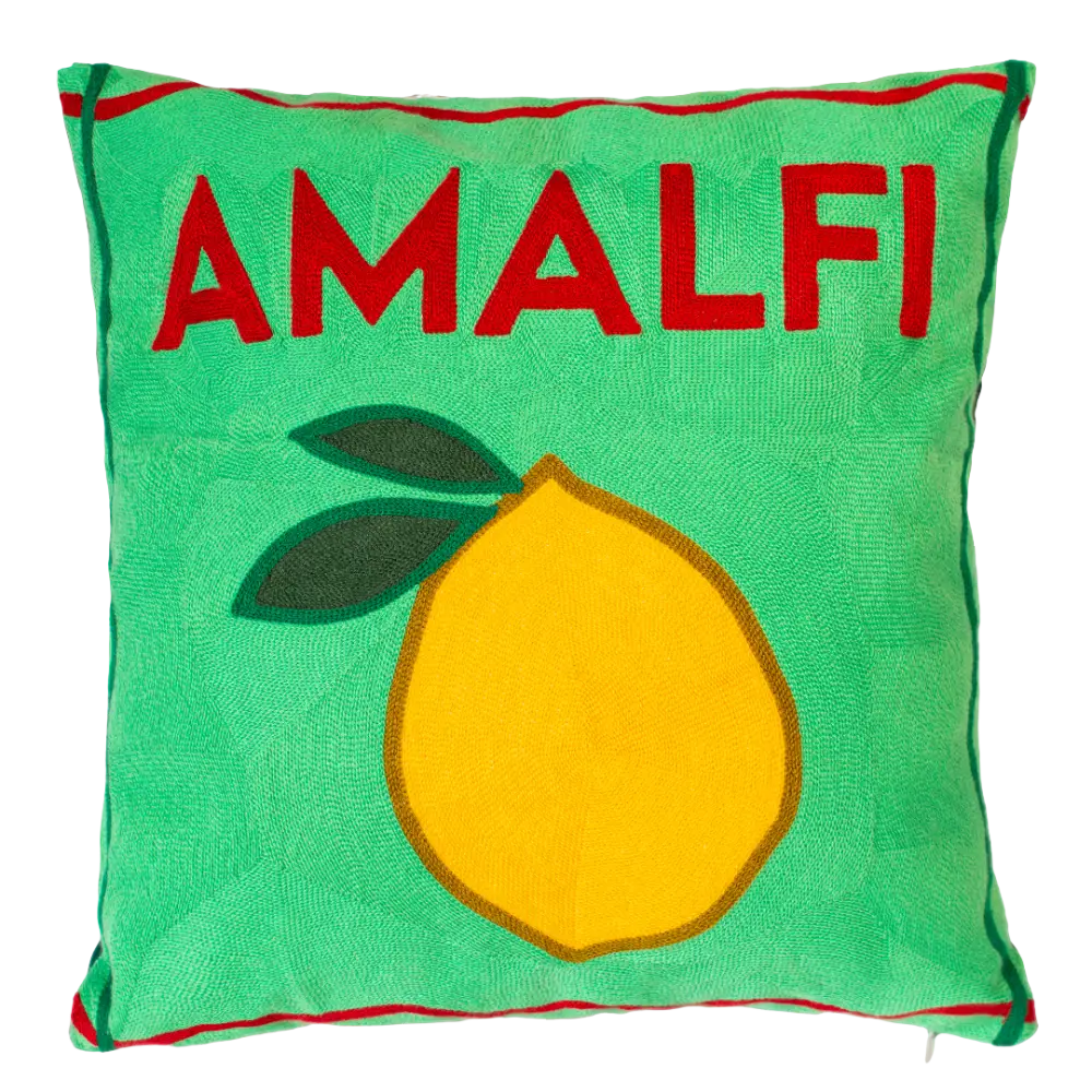 Amalfi Needlepoint Cushion - Cushion