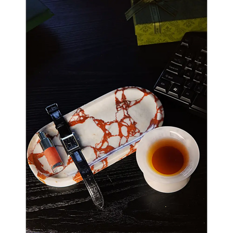 Amaryllis Marble Tray