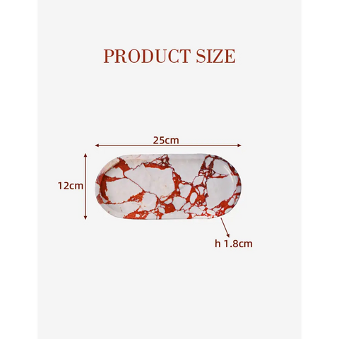 Amaryllis Marble Tray