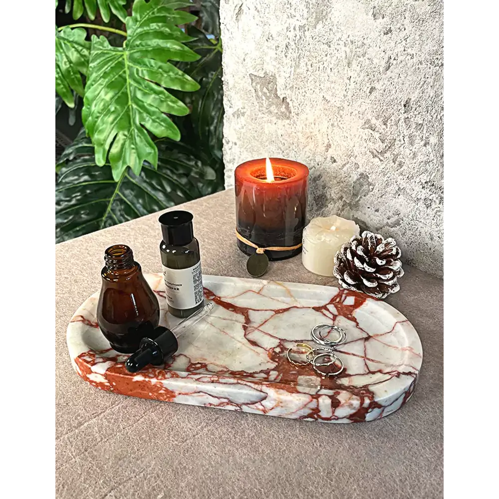 Amaryllis Marble Tray