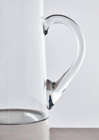 Ambra Clear Glass Pitcher