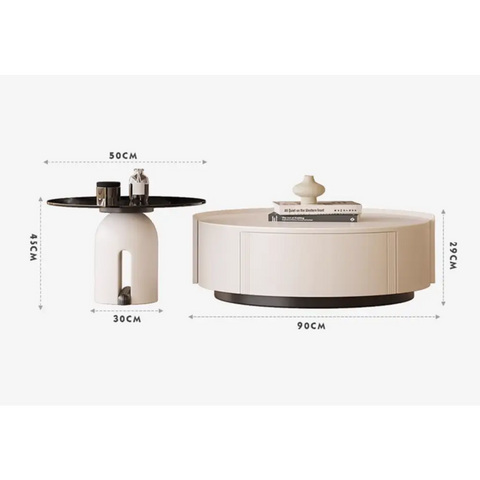 Amelia Coffee Table Set｜ DC Concept