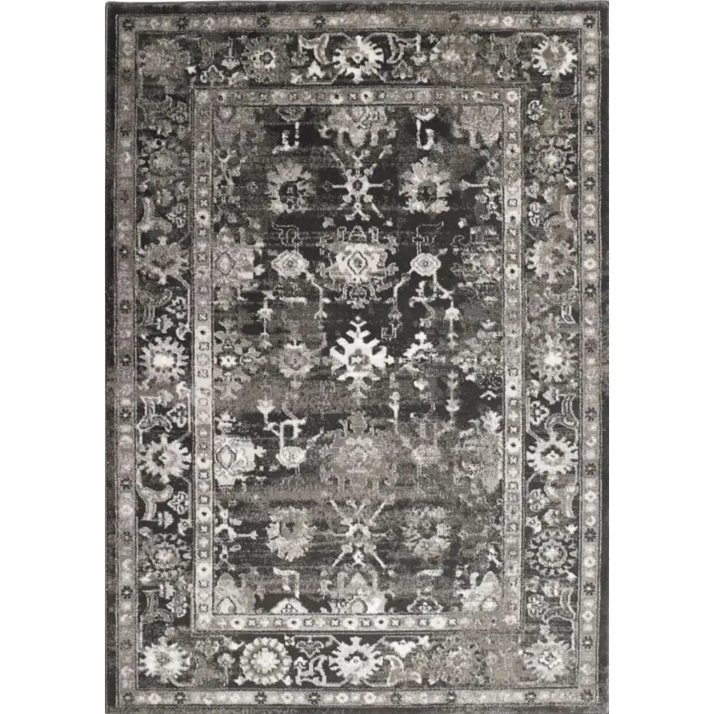 Anatolia Dark Grey Vintage Rug - Rugs