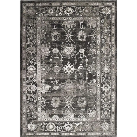 Anatolia Dark Grey Vintage Rug - Rugs
