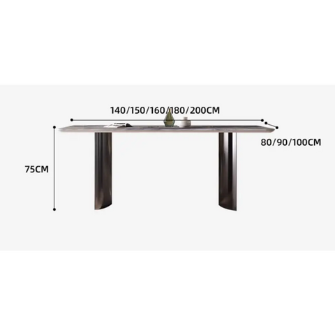 Angela Dining Table Marble