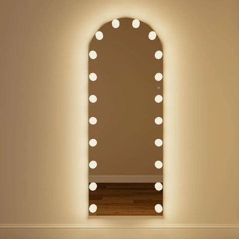Angelina Full Length Arch Hollywood Mirror 160 x 60cm