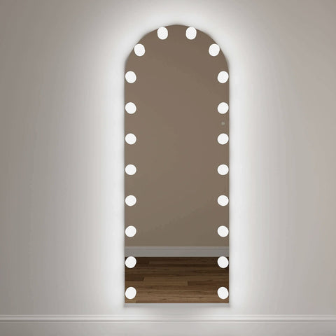 Angelina Full Length Arch Hollywood Mirror 160 x 60cm