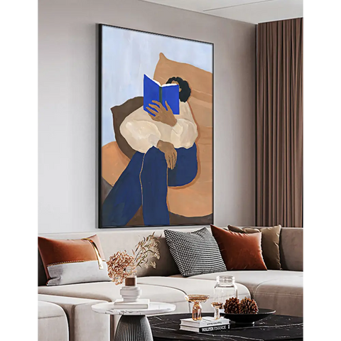 Anselm Wall Art For Living Room: A Woman