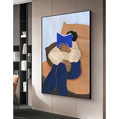 Anselm Wall Art For Living Room: A Woman