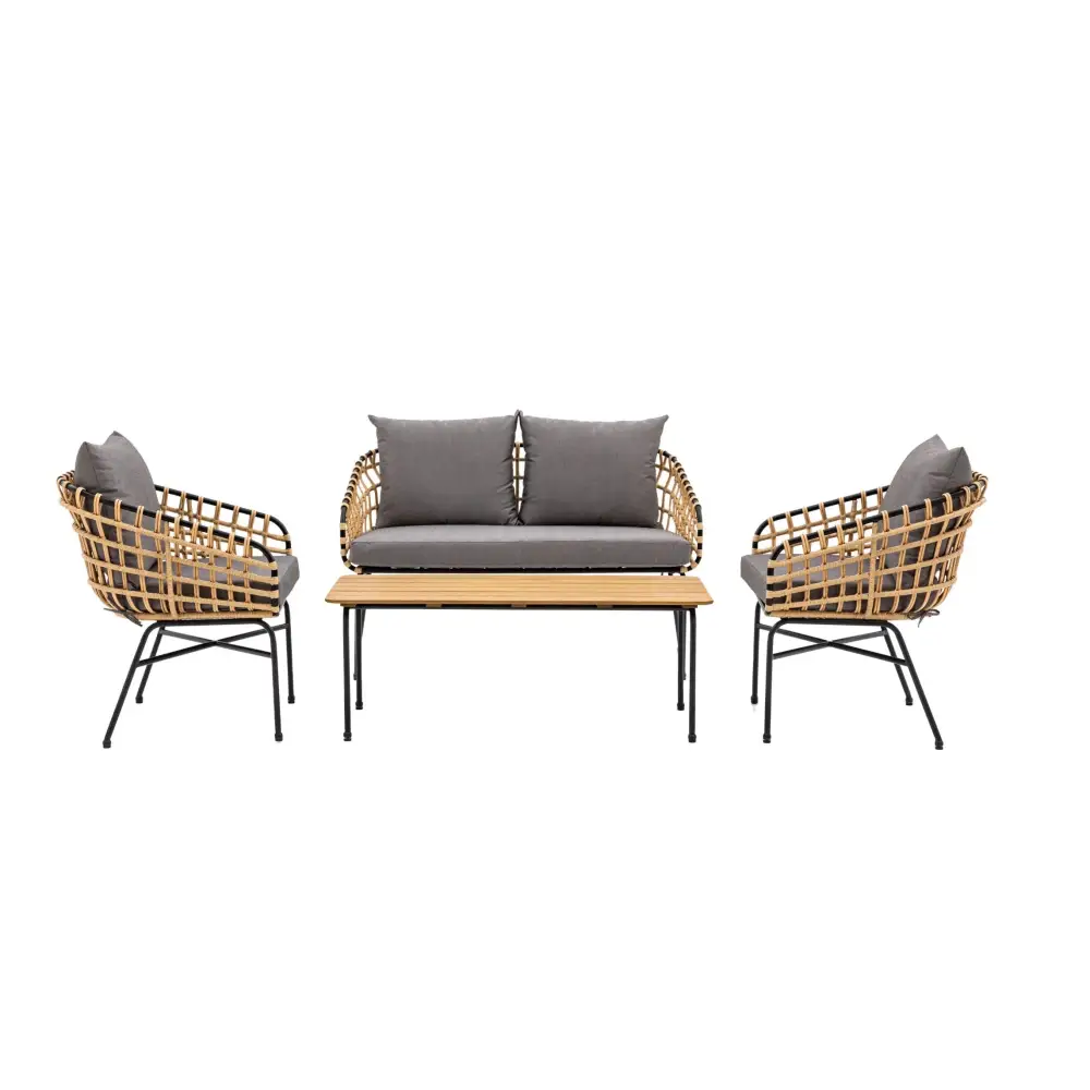 Antigua Lounge Set - outdoor table and chairs