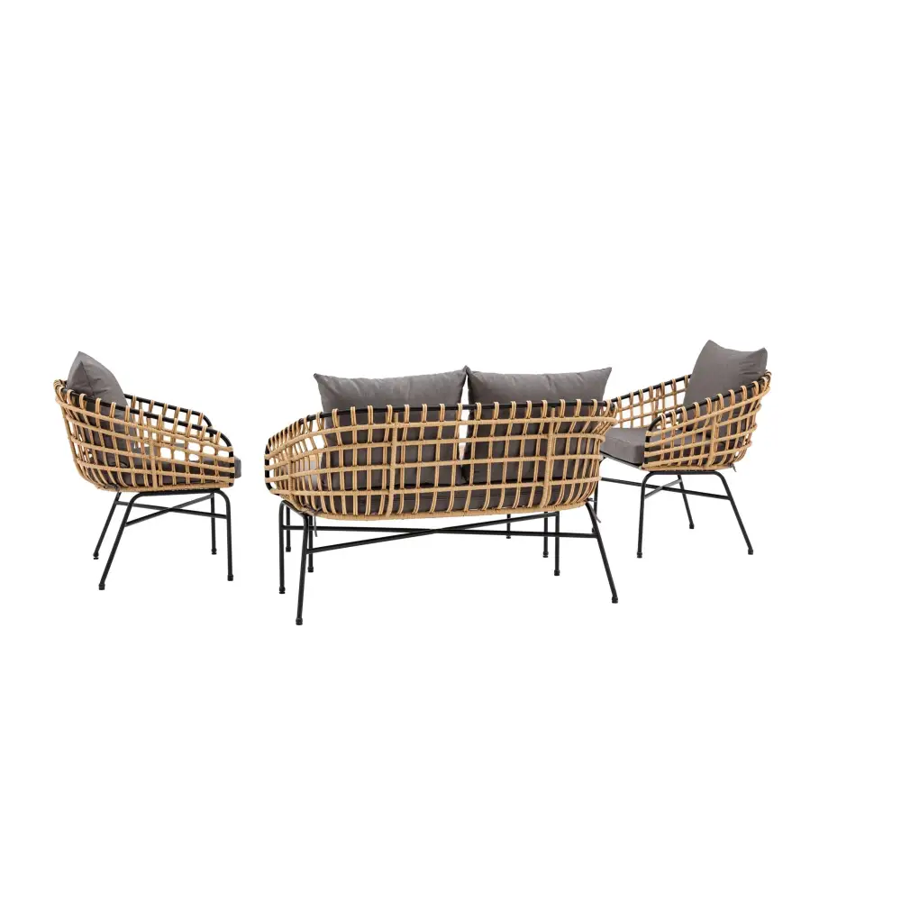 Antigua Lounge Set - outdoor table and chairs
