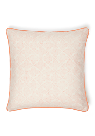 Antonia Blush Trellis Cushion Cover