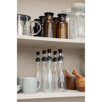 Apothecary Large Amber Glass Bottle