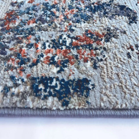 Arabesque Multicolour Abstract Rug - Rugs