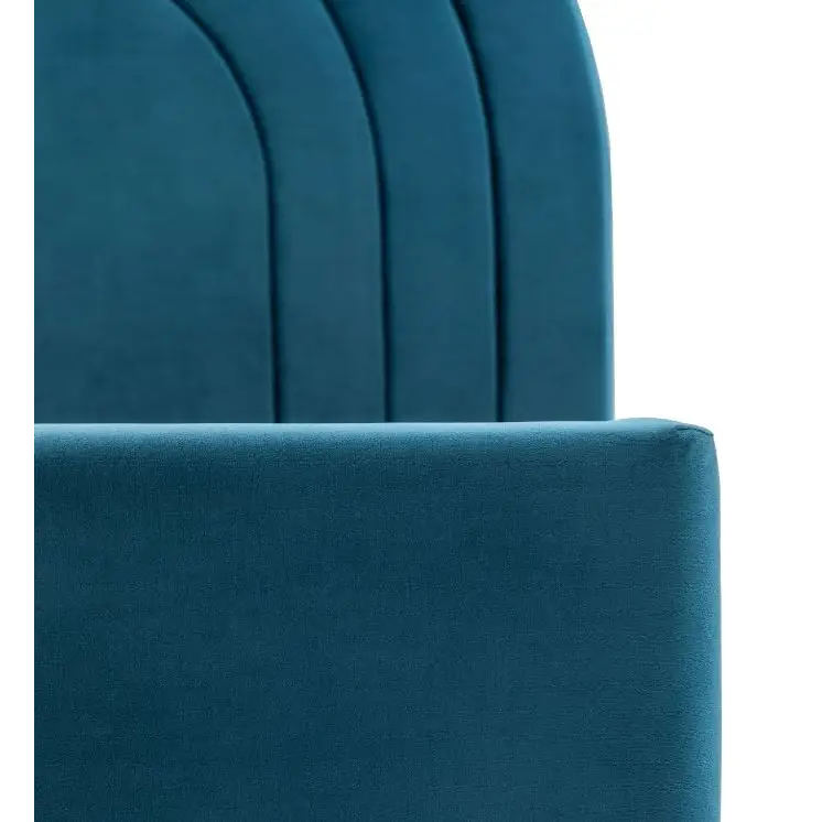 Archy King Size Bed - Blue - Bed frame