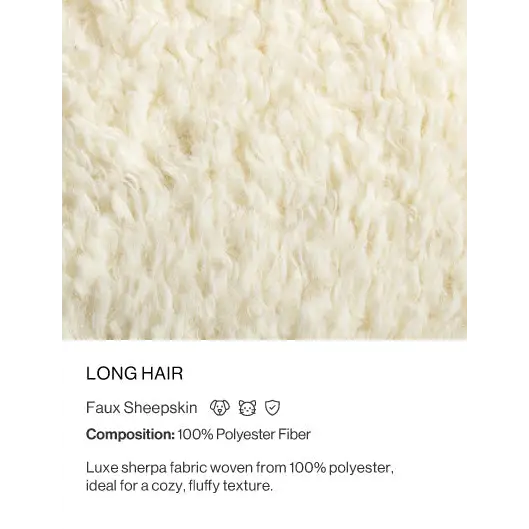 Arctander Clam Armchair Sheepskin, Long Hair｜ DC Concept