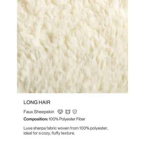 Arctander Clam Armchair Sheepskin, Long Hair｜ DC Concept