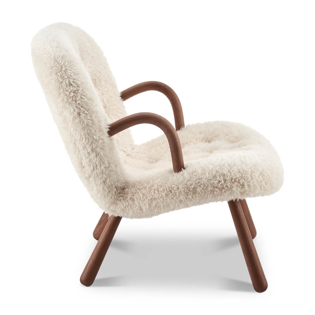 Arctander Clam Armchair Sheepskin, Long Hair